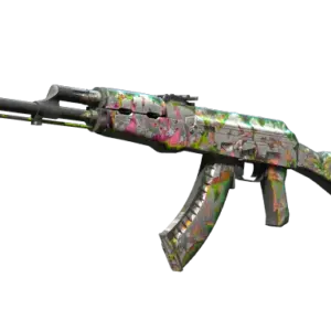 StatTrak™ AK-47 | Head Shot (Well-Worn)