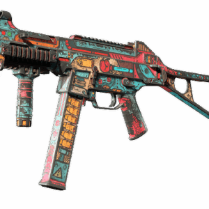 StatTrak™ UMP-45 | K.O. Factory (Battle-Scarred)
