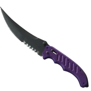 ★ StatTrak™ Flip Knife | Ultraviolet (Minimal Wear)