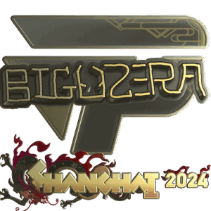 Sticker | biguzera (Gold) | Shanghai 2024