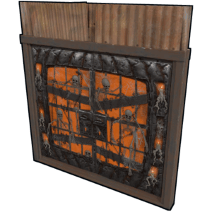 Pumpkin Jail Double Door