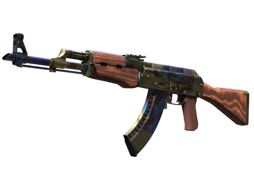 StatTrak™ AK-47 | Case Hardened (Battle-Scarred)