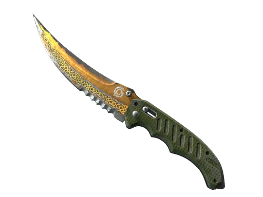 ★ StatTrak™ Flip Knife | Lore (Battle-Scarred)