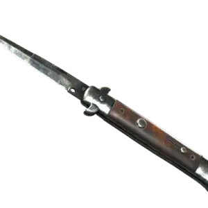 ★ Stiletto Knife | Stained (Battle-Scarred)