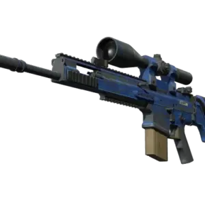 StatTrak™ SCAR-20 | Blueprint (Battle-Scarred)