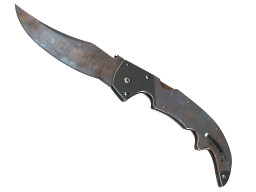 ★ Falchion Knife | Rust Coat (Well-Worn)