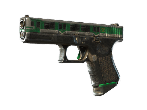 Glock-18 | Green Line (Battle-Scarred)