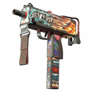 MAC-10 | Derailment (Battle-Scarred)