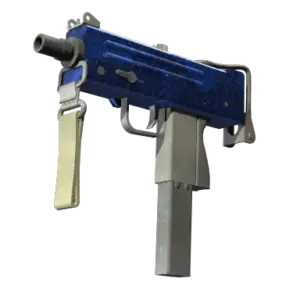 MAC-10 | Lapis Gator (Well-Worn)