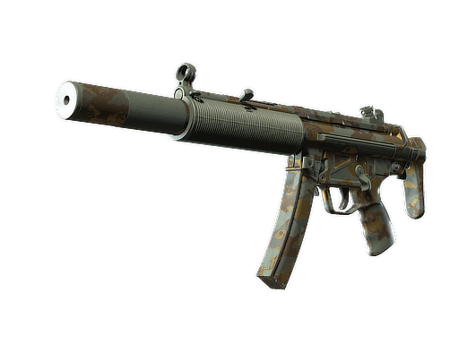 MP5-SD | Gold Leaf (Field-Tested)
