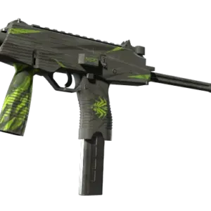 MP9 | Deadly Poison (Battle-Scarred)