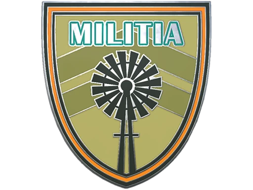 Militia Pin