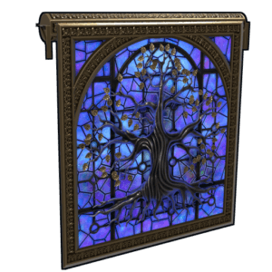 Mystic Tree Garage Door