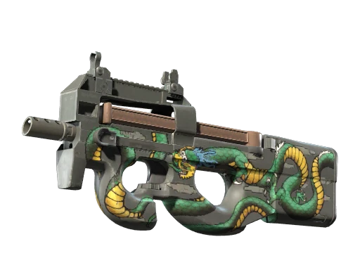 P90 | Emerald Dragon (Minimal Wear)
