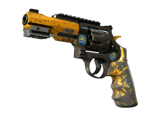 R8 Revolver | Banana Cannon (Battle-Scarred)