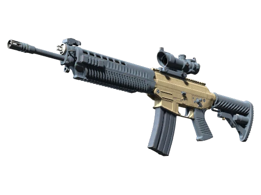 SG 553 | Tornado (Field-Tested)