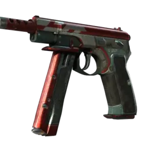 StatTrak™ CZ75-Auto | Red Astor (Battle-Scarred)