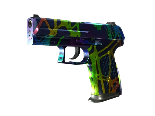 StatTrak™ P2000 | Acid Etched (Minimal Wear)