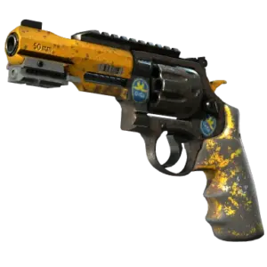 StatTrak™ R8 Revolver | Banana Cannon (Battle-Scarred)