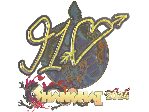 Sticker | 910 (Holo) | Shanghai 2024