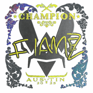 Sticker | FlameZ (Holo, Champion) | Austin 2025
