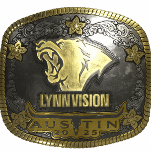 Sticker | Lynn Vision (Gold) | Austin 2025
