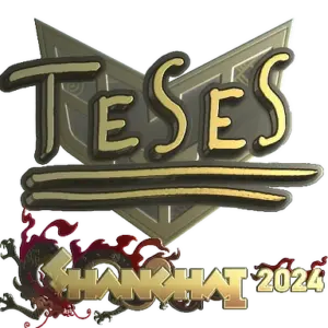 Sticker | TeSeS (Gold) | Shanghai 2024