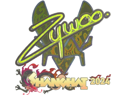 Sticker | ZywOo (Holo) | Shanghai 2024