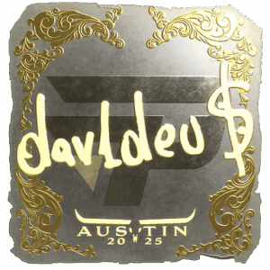 Sticker | dav1deuS (Gold) | Austin 2025