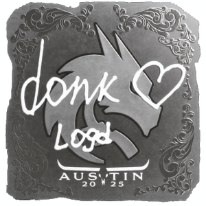Sticker | donk (Foil) | Austin 2025