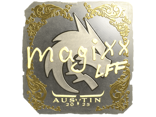 Sticker | magixx (Gold) | Austin 2025