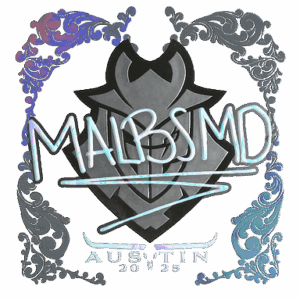 Sticker | malbsMd (Holo) | Austin 2025