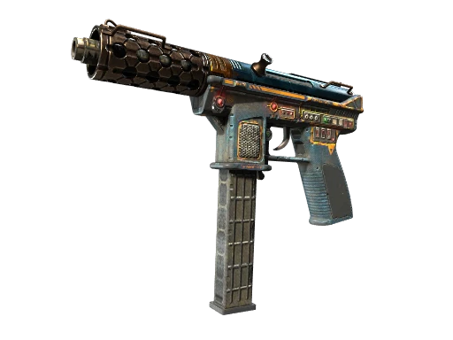 Tec-9 | Remote Control (Battle-Scarred)