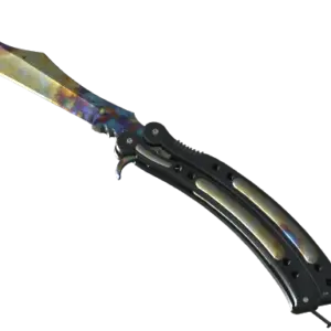 ★ StatTrak™ Butterfly Knife | Case Hardened (Well-Worn)