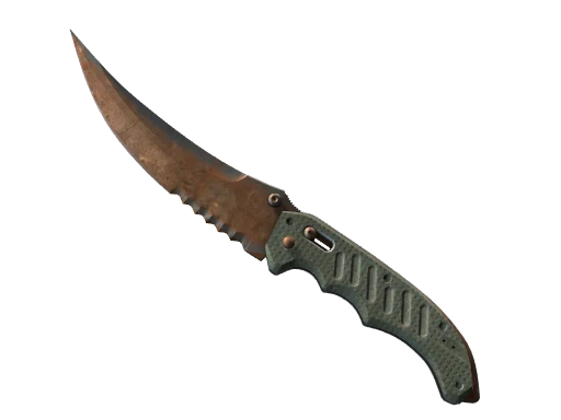 ★ StatTrak™ Flip Knife | Rust Coat (Battle-Scarred)