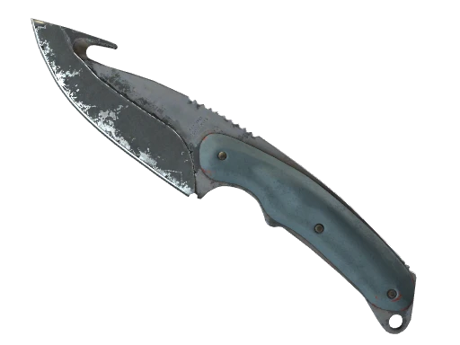 ★ StatTrak™ Gut Knife | Night (Battle-Scarred)