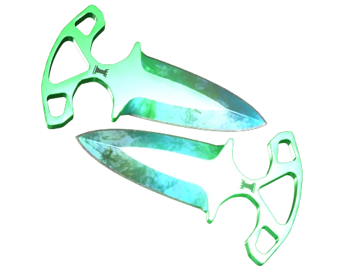 ★ StatTrak™ Shadow Daggers | Gamma Doppler Phase 3 (Minimal Wear)
