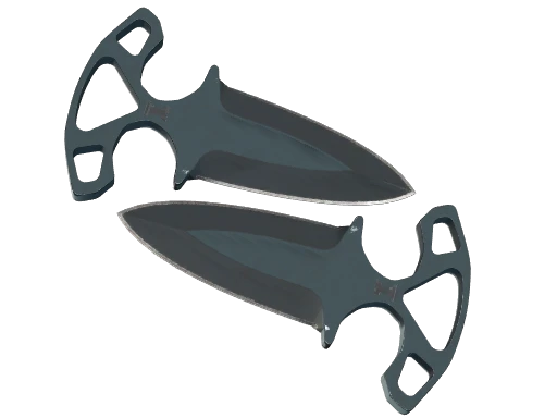 ★ StatTrak™ Shadow Daggers | Night (Well-Worn)
