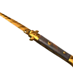 ★ Stiletto Knife | Tiger Tooth (Factory New)