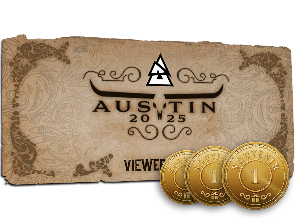 Austin 2025 Viewer Pass + 3 Souvenir Tokens
