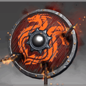 Burning Shield of the Outland Ravager