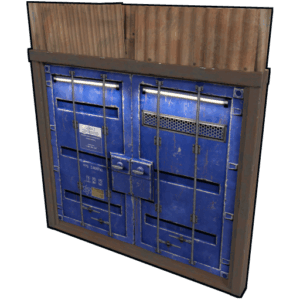 Cobalt Container Double Door
