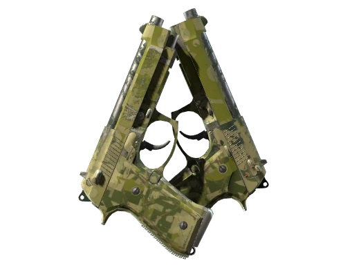 Dual Berettas | Switch Board (Well-Worn)