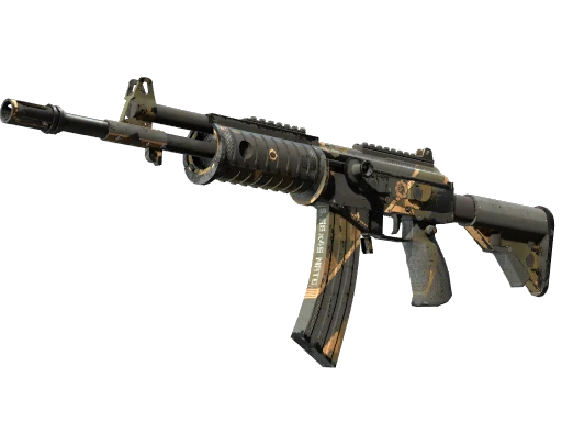 Galil AR | Black Sand (Battle-Scarred)