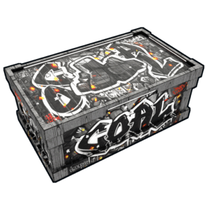 Graffiti Charcoal Storage