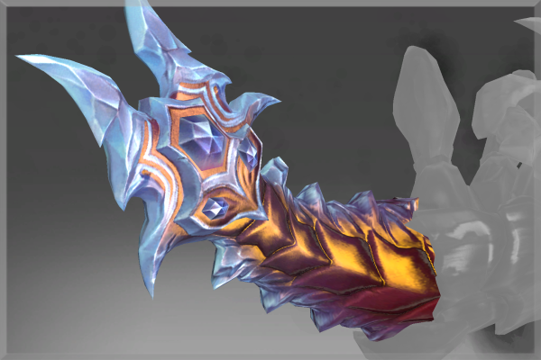 Inscribed Tail of the Frostbite Dunes