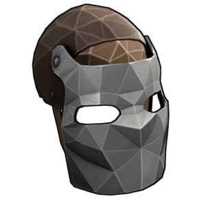 Low Poly Metal Facemask