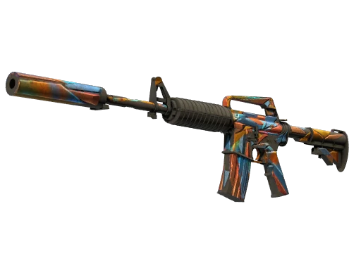 M4A1-S | Leaded Glass (Battle-Scarred)