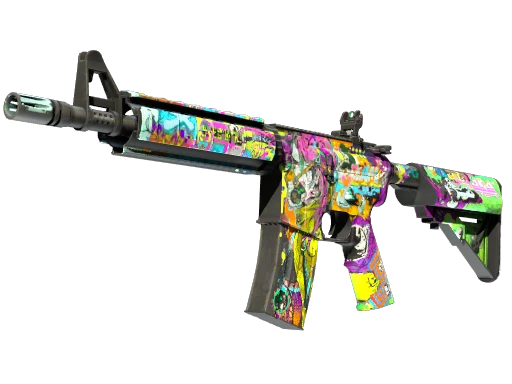M4A4 | In Living Color (Well-Worn)