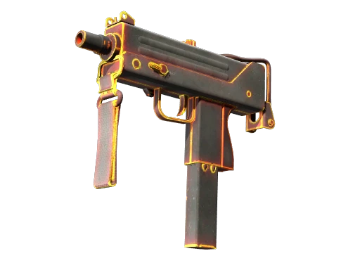 MAC-10 | Heat (Well-Worn)